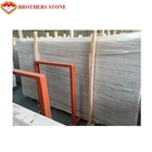 Γκρίζο/άσπρο ξύλινο μάρμαρο φλεβών της Κίνας για το κεραμίδι Stone πατωμάτων/τοίχων