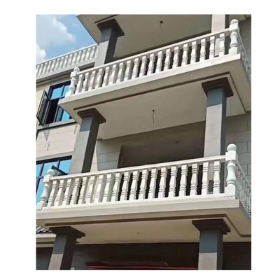 Λευκός Γρανίτης Μαρμάρινος Λίθος Baluster για Ράλινγκ Προσαρμοσμένοι όροι παράδοσης FOB/CNF