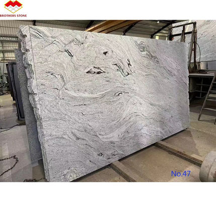 Χαμηλά ανά τετραγωνικό πόδι λευκές πλάκες από γρανίτη βισκόν για μοντέρνα εξωτερικά τείχη βίλας