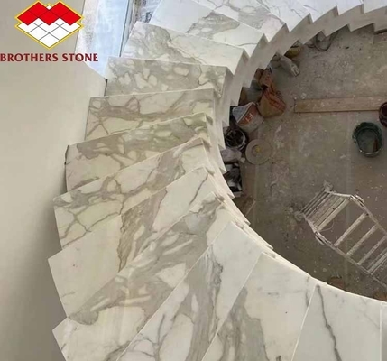 Οικιακή διακόσμηση Σύγχρονη κοιλιά ψαριών Λευκές μαρμάρινες πέτριες πλάκες για καθιστικό και πλακάκια δαπέδου