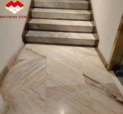 Πολυτελή σύγχρονη πολυτέλεια Ιταλία Λευκή γαλαξία Μαρμάρινη σκάλα για λεκάνες μπάνιου σε βίλες