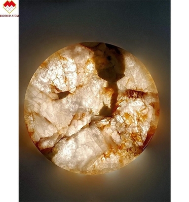 Λευκό τραπεζομάντιλο με 18 20mm Lumi Stone Onyx Mat Κύπελλα τσαγιού και μαρμάρινα καπάκια Onyx