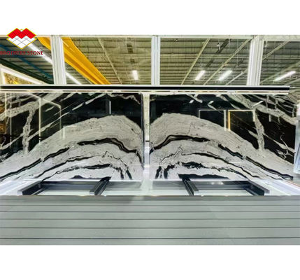 Ξενοδοχείο γυαλιστερό μαύρο μελάνι εκτύπωση μάρμαρο φυσική πέτρα μπανιέρα για το σπίτι μπάνιο