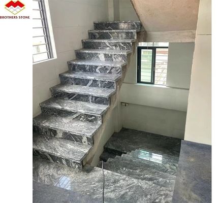 Φυσική Φαντασία Σκοτεινό γκρι γρανίτη πλάκα για σκάλες και δάπεδα