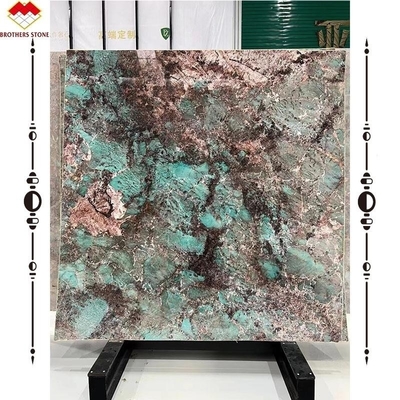 Εσωτερικό Portomare Quartzite Bright Αμαζόνιο πράσινο Μαρμάρινο πλάκες Πολυχρωματικό Πράσινο Γουατεμάλα