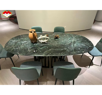 Φυσική πέτρα Cat's Eye Green Big Slab Τραπεζική επιφάνεια για εσωτερική διακόσμηση βίλας