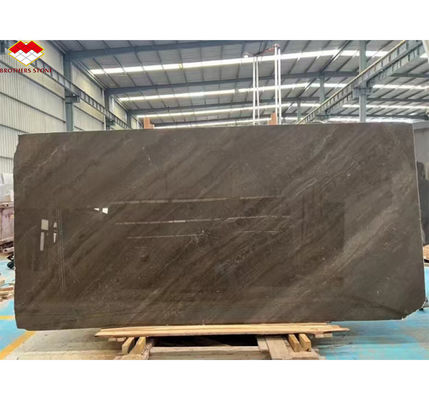 Διακόσμηση εσωτερικών χώρων ξενοδοχείων 45 βαθμών Γκρι μάρμαρο Μεγάλη πλάκα και ιταλικά υλικά γυαλί