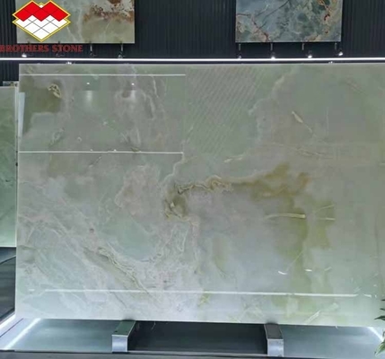 Σύγχρονη αφγανική πράσινη πέτρα ονίξ για διακόσμηση ξενοδοχείων