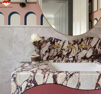 Σύγχρονο Calacatta Viola Μαρμάρινο Νεροχύτη για Μεγάλη Σκηνή Εστιατόρια Κουζίνας και Νεροχύτες
