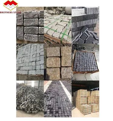 Αναβαθμίστε τα εξωτερικά του σπιτιού σας με κόψιμο σε μέγεθος γκρι φλεγόμενο γρανίτη κύβος πέτρα 10x10x10