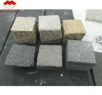 Αναβαθμίστε τα εξωτερικά του σπιτιού σας με κόψιμο σε μέγεθος γκρι φλεγόμενο γρανίτη κύβος πέτρα 10x10x10