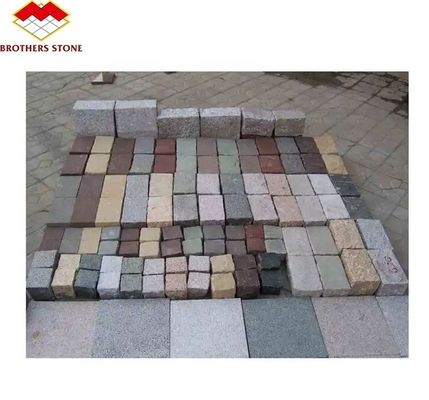 Αναβαθμίστε τα εξωτερικά του σπιτιού σας με κόψιμο σε μέγεθος γκρι φλεγόμενο γρανίτη κύβος πέτρα 10x10x10