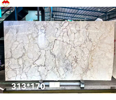 Εμπόριο FOB σύγχρονη Calacatta χρυσή μαρμάρινη πλάκα από την Ιταλία για τοίχο δαπέδου επιφάνειας επιφάνειας τραπέζι