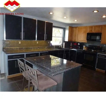 Μεγέθους κόψιμο γρανίτη countertops τέλεια για τη σύγχρονη ανακαίνιση κουζίνας πέτρα σχήμα