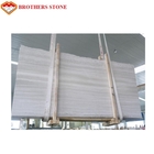 Γυαλισμένο άσπρο ξύλινο μαρμάρινο άσπρο μάρμαρο Serpeggiante πλακών κινεζικό