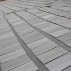Φυσικό άσπρο ξύλινο μαρμάρινο σύγχρονο ύφος φλεβών με το πάχος 1530mm