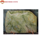 Πράσινη πλάκα Onyx νεφριτών, φυσικό κεραμίδι μωσαϊκών Onyx για το πάτωμα κουζινών