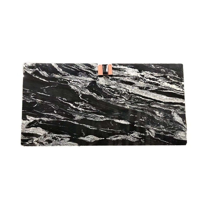 Συστατικό Lavabo γυαλισμένο μαύρο κουαρζίτη Vanity Top για το τέλος του σχεδιασμού του μπάνιου στη Βραζιλία