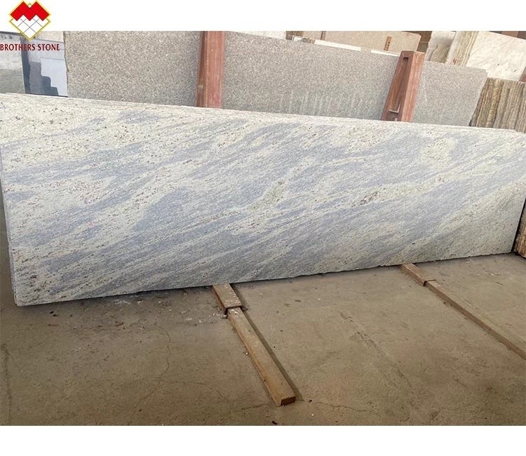 Λευκό Γρανίτη Κασμίρ εξωτερικό και εσωτερικό πάτωμα πλακάκια στην Ινδία